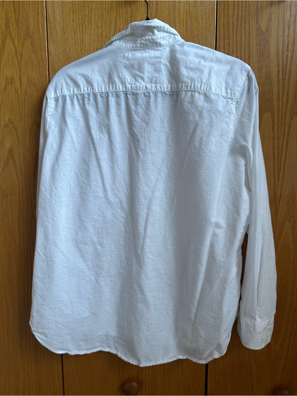Frank & Eileen “Eileen” White Relaxed Linen Button-Down Shirt - Picture 5 of 6